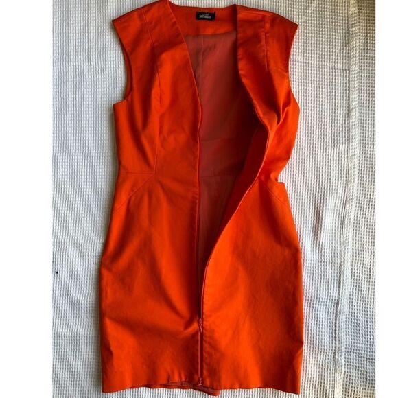 Kate Spade Saturday Orange Sheath  dress Sz 2 - Picture 4 of 10